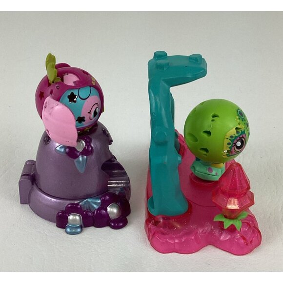 Zoobles Spring To Life Howard Owl Turk Turtle Figures Petagonia Habitat Playset - Picture 5 of 7